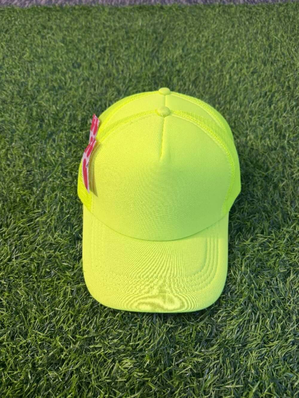 NEW Neon Yellow Foam Trucker Hat Lot